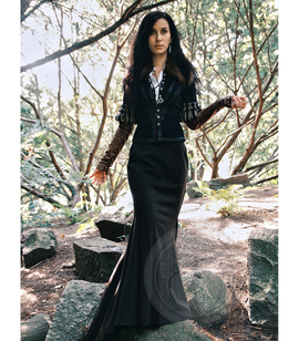 YENNEFER - fantasy costume set for cosplay of Yennefer from Vengerberg